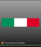 Italiaanse vlag 60x13mm (9960)
