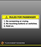 Rules for passenger FC (9211)
