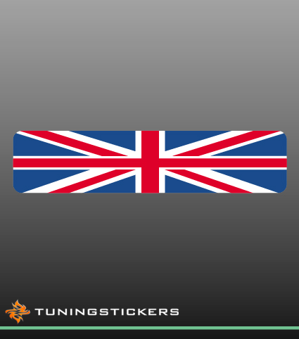 Pailletten jurkje Engelse vlag - Jan Monnikendam