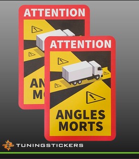Angles Morts Magnet sticker set (5060)