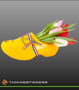 Clog with tulips FC (6003)