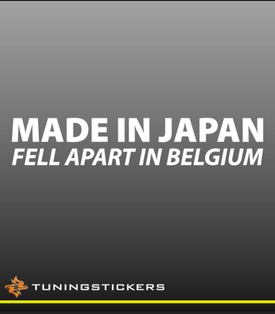 Made in Japan-Belgium (8043)