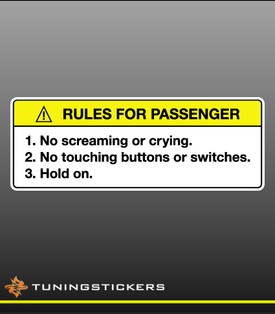 Rules for passenger FC (9211)