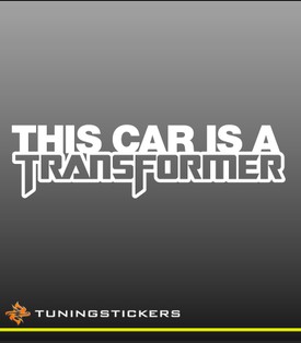 This car is a Transformer (9123)