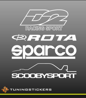 Tuningstickers set 4 (1204)