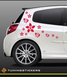Car Butterfly & Flower kit (3554)