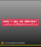 Don't like my driving (Red-White 7050)
