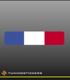 France Flag 60x13mm