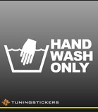 Hand wash only (3420)