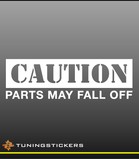 Parts will fall off (3408)