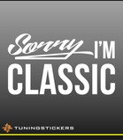 Sorry I'm Classic (8054)