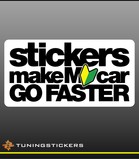 JDM Stickers make my car FC (9216)