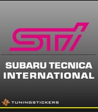 Subaru STI two colour (250)