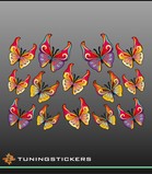 Butterflyset Full colour