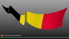 Belgium Streamer - Flag (5005)